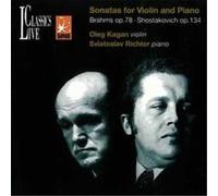 Kagan/Richter Sonatas for Violin and Piano - Oleg Kagan and Sviatoslav Rich (CD)