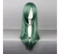 Kagerou Project Kido Tsubomi Wig,Green Long Wig,with Free Wig Cap for Christmas Carnival Party Halloween Cosplay Wig (colore: Style 1)