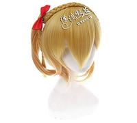 Kagerou Project Momo Kisaragi Parrucca Cosplay Fibra sintetica per capelli ad alta temperatura Capelli biondi e neri Costumi di Halloween Parrucche + Cappellino parrucca PL-325