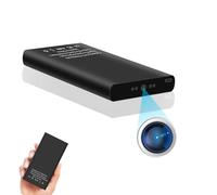 KAGMY Telecamera spia nascosta, HD 1080P 10000 mAh, Power Bank portatile, 20 ore di registrazione continua di sicurezza con sensore di gravità, rilevamento di movimento, visione notturna, non