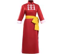 Kagura - Costume da cosplay Tang da donna, set di uniformi da Cheongsam antiche cinesi tradizionali, per Halloween, costume da spettacolo, fumetto