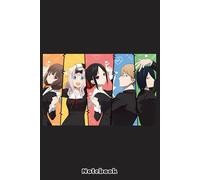 Kaguuya Samma Notebook: Lined College Ruled Paper, Planner, Diary, Journal, 6x9 120 Pages, Matte Finish Cover