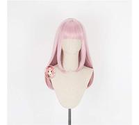 Kaguya-Sama: Love Is War Fujiwara Chika Donna Rosa Parrucca lunga Cosplay Costume Resistente al calore Parrucche sintetiche Parrucche da festa C-367