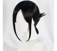 Kaguya-sama: Love is War Shinomiya Kaguya parrucca Cosplay Halloween Capelli sintetici neri Parrucca per adulti + Parrucca gratis Solo parrucca