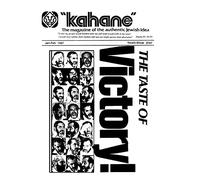 Kahane, the Magazine of the Jewish Idea: Issue 1