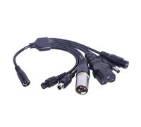 KAHDGSS 1 A 6 Adattatore di Ricarica 5.5x2.1mm Femmina A 8016 Maschio E 5.5x2.5mm Adattatori Stabili Per Scooter Elettrico Cavo di Alimentazione Adattatore Scooter Elettrico