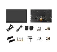 KAHDGSS 10 1 Pollici 1024x600 Risoluzione Touvaceble Monitor Display Toccabile Capacitivo HDTV per 3B+ 4B Scheda Sviluppo Monitoraggio Desktop Desktop