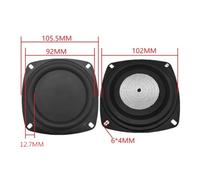 KAHDGSS 2/3/4 Pollici Diaframma Ricambio Basso Bobina Altoparlante Corno Componente Riparazione FAI DA TE Vibrazione Piatti Piastra Altoparlante a Bassa Frequenza Diaframma