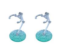 KAHDGSS 2 Supporto per Vetrina per Figure Azione in Plastica per Bambole per Figure Anime e Esposizione Modelli da Collezione con Base per Increspature ' Acqua per