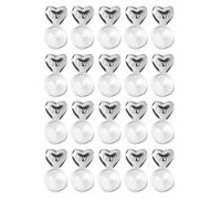 KAHDGSS 20pcs Comodo Erobo Supporta Un Supporto Stabile per I Nuovi Piercing Orecchini per La Prevenzione Inclinazione E Disagio