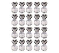 KAHDGSS 20pcs Comodo Erobo Supporta Un Supporto Stabile per I Nuovi Piercing Orecchini per La Prevenzione Inclinazione E Disagio
