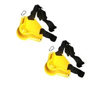 KAHDGSS 2Pcs Cintura di Pesca Rod Holder Regolabile Pesca Combattimento Cintura Cintura Barche Rod Holder Strumento Professionale Vita di combattimento Regolabile