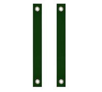 KAHDGSS 2vieces - Cinghia per albero, 3,8 x 40 cm, resistente alle intemperie, con tessere in metallo, per piantine, piante e piantine da giardino