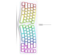 KAHDGSS 69 Tastiere da Gioco Meccaniche Ergonomiche Cavo Staccabile USB C 18 Rgbs Modalità Retroilluminata Silenti Design Ufficio AntiGhosting Per PC Tastiere da Gioco Ergonomiche
