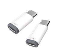 KAHDGSS Adattatore da telefono a USB C Illuminazione Adattatore di ricarica in alluminio Ricarica rapida e trasferimento dati Facile da trasportare per il telefono 16 Piccolo accessorio da viaggio