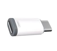 KAHDGSS Adattatore da telefono a USB C Illuminazione Adattatore di ricarica in alluminio Ricarica rapida e trasferimento dati Facile da trasportare per il telefono 16 Piccolo accessorio da viaggio