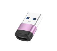 KAHDGSS Adattatore da USB C femmina a USB 3.0 maschio, velocità di trasferimento dati 10 Gbps e ricarica rapida 5 A per vari dispositivi accessori a convertitori C