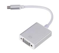 KAHDGSS Adattatore di collegamento del cavo del convertitore USB 3.1 di tipo C a VGA per computer portatile desktop a monitor o proiettore computer USB C al convertitore
