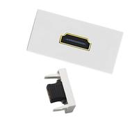 KAHDGSS Adattatore per accessori per apparecchiature visualizzazione della trasmissione della presa corrente passante per presa a muro HDTV femmina-femmina