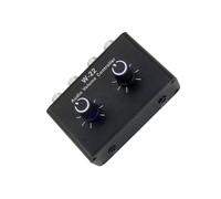 KAHDGSS Alluminio 3.5mm Sound Leveling Regolatore Non Potenza Richiesta Volumi Inline Controllo Volumi Manager Per Lettori Musicali Accessorio Portatile