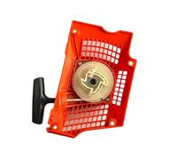 KAHDGSS Alte prestazioni nylon ABS Rinculo avviamento bobina di ritorno, registrazione per 345 350 351 353 346XP serie motoseghe di ricambio per retromarcia Starter Kit