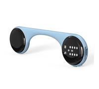 KAHDGSS Altoparlanti pratici di conduzione ossea con gli indicatori della batteria del LED e la struttura dell'ABS della scanalatura della scheda di memoria per l'accessorio sano di sonno