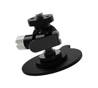KAHDGSS Aluminum Alloy Action Camera Suction Mount Magnetic Quick Release Systems Wide Compatibility 360 Rotations Adjustable Strong Adhesion for Stable Recording Aluminum Alloy Suction Cup Base