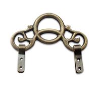 KAHDGSS Antique Styles Solid Copper Decorative Hook for Looking Glasses Artwork Generic Mounting Tool Release Homes Storage Solution Brass Wall Organizers Hook