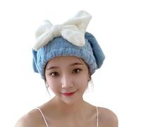 KAHDGSS Asciugacapelli ad asciugatura rapida in morbida microfibra asciugamano per doccia nuoto elastico sicuro forniture da bagno palestra amichevole capelli asciugatura cappello