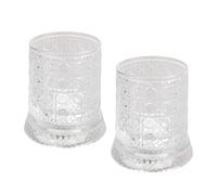 KAHDGSS Bicchiere da whisky con design rotante e sottobicchieri luminosi 280 ml Funzione antistress Vino Cocktail Party Regalo Whisky con sottobicchieri LED