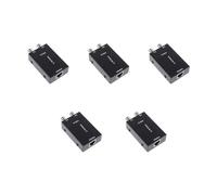 KAHDGSS BNC al trasmettitore RJ45 2.048Mbps G703 coassiale al convertitore di squilibrio da 75 Ohm a 120 Ohm Impedenza Bnc al convertitore Rj45