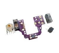 KAHDGSS Bordo del bottone di Microswitch del circuito di gioco antipolvere per il circuito personalizzabile superlight di personalizzazione dei microinterruttori