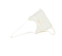 KAHDGSS Borsa a tracolla da donna alla moda in nylon sotto le ascelle con decorazioni con fiocchi e tracolla regolabile per varie occasioni, Beige, One Size