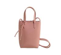 KAHDGSS Borsa a tracolla in pelle PU per le donne borsa a tracolla tinta unita borsa retrò borsa e borsa con manico superiore pendolarismo donna tracolla retrò borsa in pelle PU moda pendolarismo, A