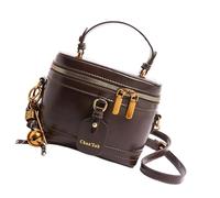 KAHDGSS Borsa da donna alla moda borsa a tracolla retrò borsa a tracolla secchiello da viaggio trucco messaggeri per tutti i giorni da donna secchiello retrò spalla moda crossbody trucco per viaggi