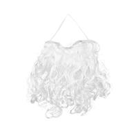 KAHDGSS Cappelli Natale Maschera Con Barba Babbo Natale Copertura Per Viso Clausole Natale Accessorio Per Costumi Barba Babbo Natale Cappello Spettacoli Cosplay Cappello Natale Cappello Con