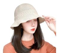 KAHDGSS Cappello da sole con cappello da sole, parrucche estensioni dei capelli coda di cavallo per cosplay copricapo con extension per capelli ricci parrucche corte, I, Taglia unica
