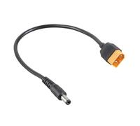 KAHDGSS Cavo Adattatore Maschio da A DC5.5x2.1mm/2.5mm 5A 36V per Attrezzature da Esterno per Pannelli Solari