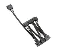 KAHDGSS Cavo di prolunga di alimentazione 15Pin maschio a 3/4/5/6 Big 4Pin Femmina Cavo Adattatore di Alimentazione Per Hard Drive Hardware Adattatore di Estensione del Computer