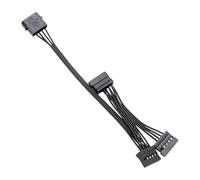 KAHDGSS Cavo di prolunga di alimentazione 15Pin maschio a 3/4/5/6 Big 4Pin Femmina Cavo Adattatore di Alimentazione Per Hard Drive Hardware Adattatore di Estensione del Computer