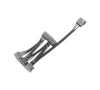 KAHDGSS Cavo di prolunga di alimentazione 15Pin maschio a 3/4/5/6 Big 4Pin Femmina Cavo Adattatore di Alimentazione Per Hard Drive Hardware Adattatore di Estensione del Computer