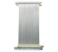 KAHDGSS Cavo Estensione della Scheda Grafica Doppia Inversa PCIE4.0 X16 Reser GPU Flessibili per Connettori del Caso PC Estensione Filo Scheda BIRIREZIONALE