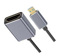KAHDGSS Cavo microed della macchina fotografica digitale di versione 2.1 alla trasmissione standard 8K60Hz 48Gbps Supporta la struttura coassiale dinamica Cavo flessibile della macchina fotografica