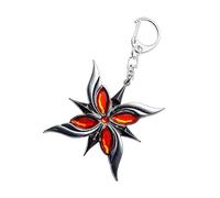 KAHDGSS Collana con ciondolo a forma di servo alla moda, in metallo, ornamento unico, struttura in lega, per appassionati di anime e collezionisti, decorazione zaino, Misura unica, come descritto