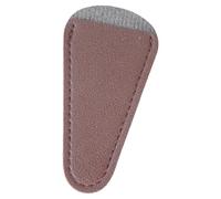 KAHDGSS Colore solido Piccolo Ricamo Forbici Guaina Strumento di Cucire Manica Piegaciglia Borsa Protettiva Taglio Filo Caso Taglio Filo, Marrone