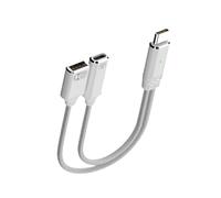 KAHDGSS Convertitori da tipo C a USB con uscita musicale Supporta il trasferimento dati veloce per vari dispositivi elettronici PD100W Power Type C all'adattatore USB