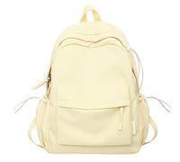 KAHDGSS Coreano Giapponese Scuola Bag Laptop Zaino Grande Capacità Viaggio Daypack Book Borse Per Studenti Adolescenti Pratica Borsa College, Giallo