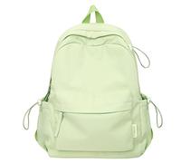 KAHDGSS Coreano Giapponese Scuola Bag Laptop Zaino Grande Capacità Viaggio Daypack Book Borse Per Studenti Adolescenti Pratica Borsa College, Verde