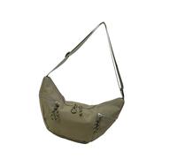 KAHDGSS Crescents Borsa a tracolla per le donne e gli uomini Fannys Pack Slouchy Dumpling Borse leggere da viaggio imbracature per le donne Slouchy Dumpling, Verde, One Size