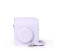 KAHDGSS Custodia protettiva per Mini12 Instants Film Camera PU Custodia in pelle PU con cinghie rimovibili Borsa in pelle PU, Viola